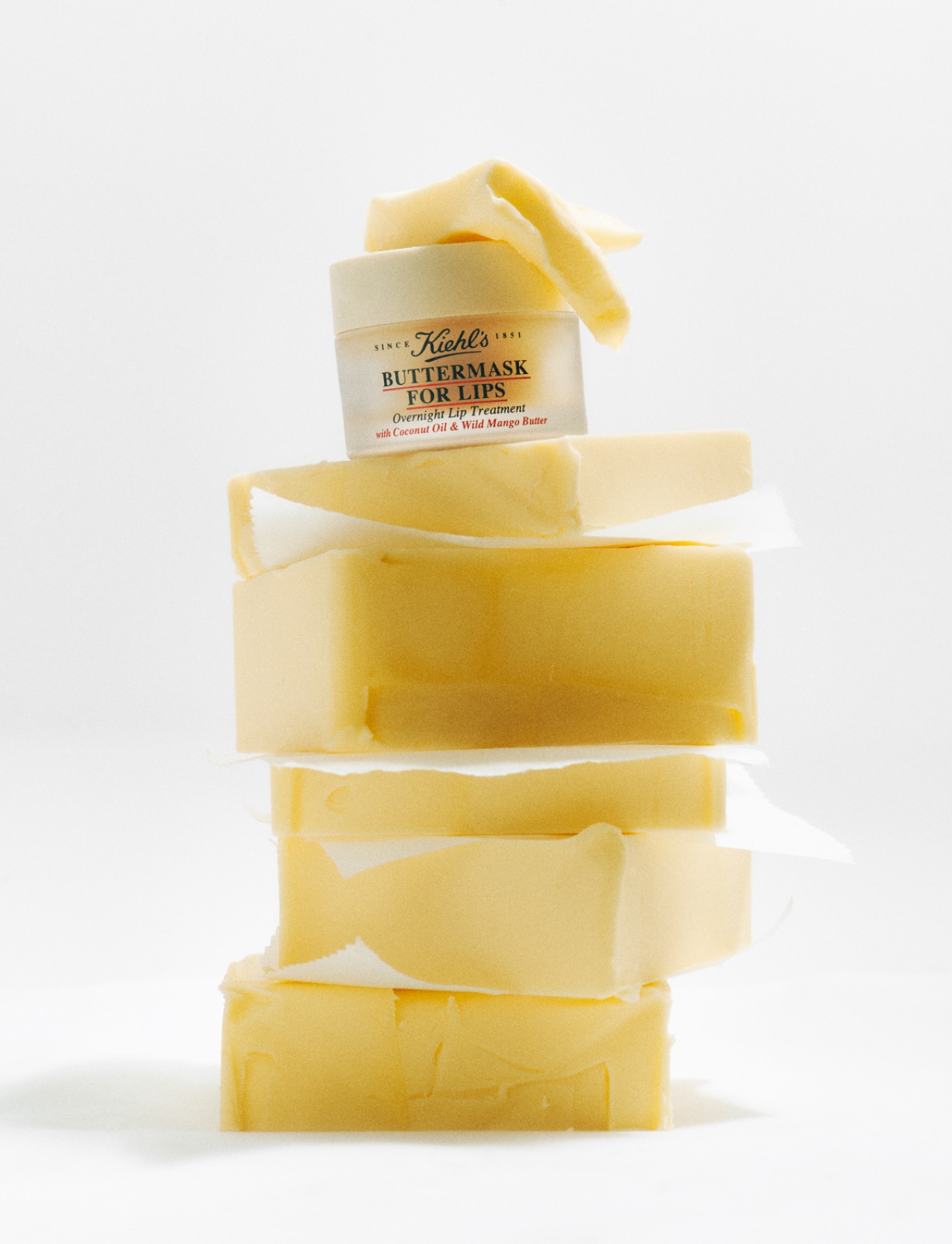 Skincare still life Butter